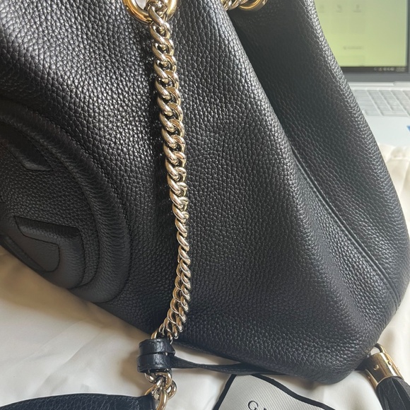Gucci Soho Black leather bag - Picture 12 of 13